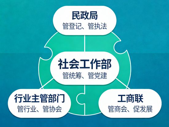 社会组织管理,不是“九龙治水”,而是“各司其职”。